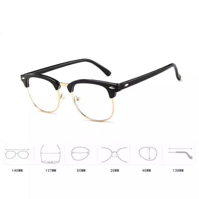 56コンビフレームメガネ眼鏡サングラス個性的レトロめがねスクエアヴィンテージミ○