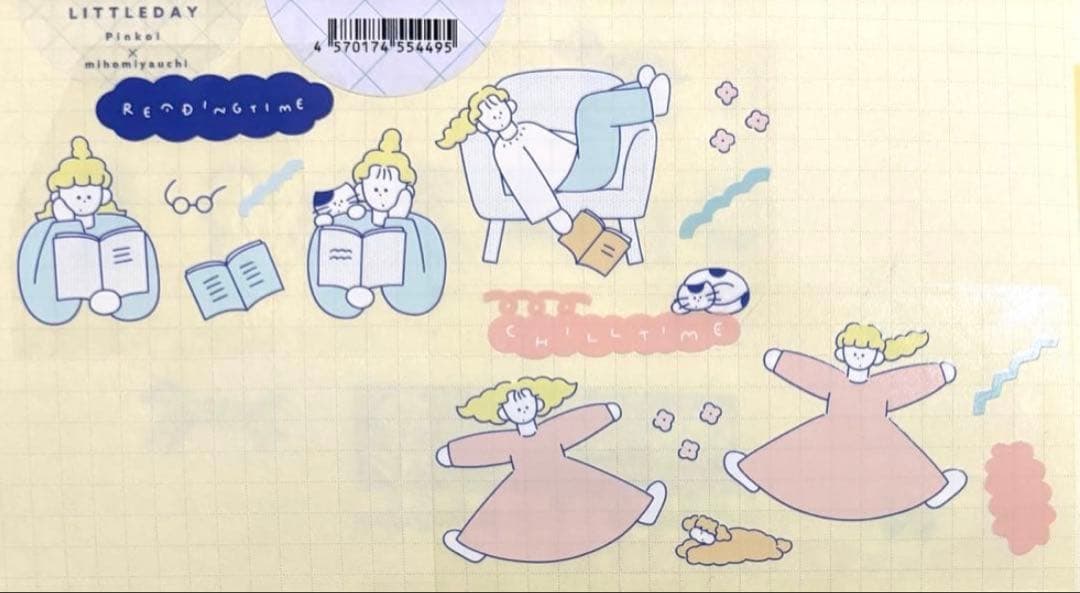 Pinkoi×miho miyauchi コラボレーションPETテープ　マステ