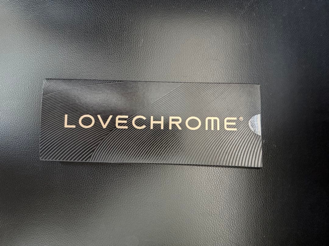 LOVECHROME ゴールドコーム 収納ポーチ付き