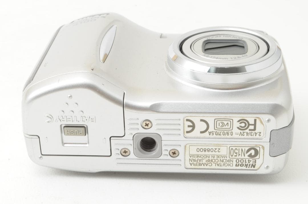 Nikon ニコン COOLPIX E4100 単三電池駆動 レトロコンデジ
