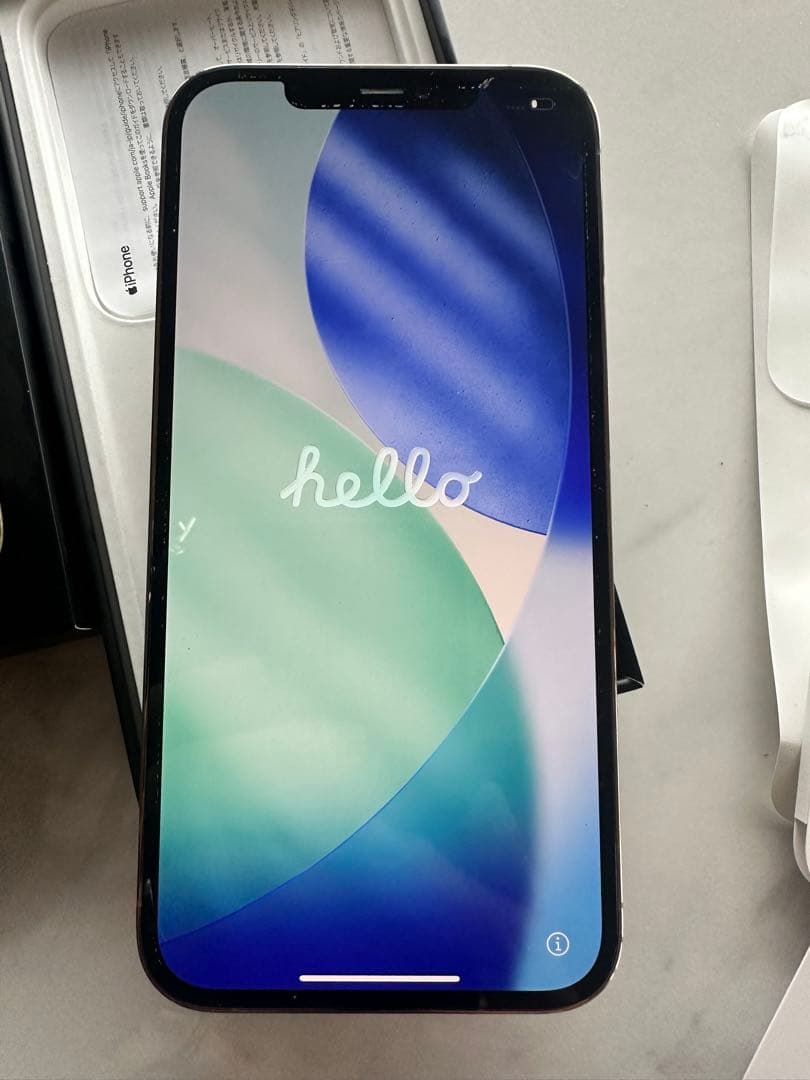 iPhone 12 Pro Max ゴールド本体　備品