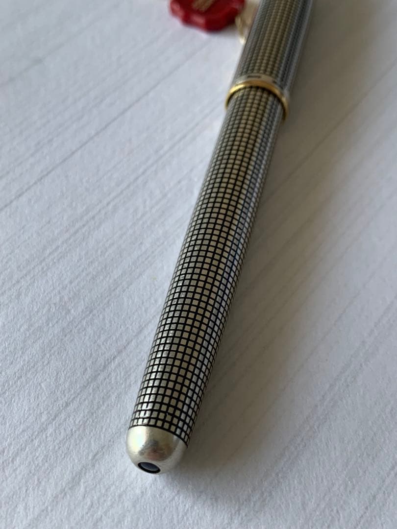 PARKER Sonnet シルバー製 万年筆 18Kペン先