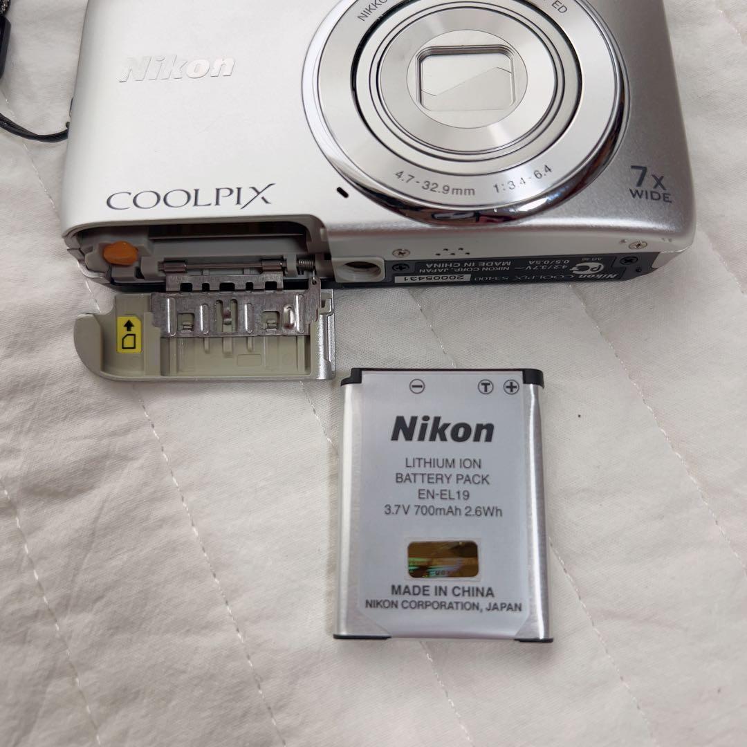 【動作確認済】Nikon COOLPIX S3400 デジカメ コンデジ