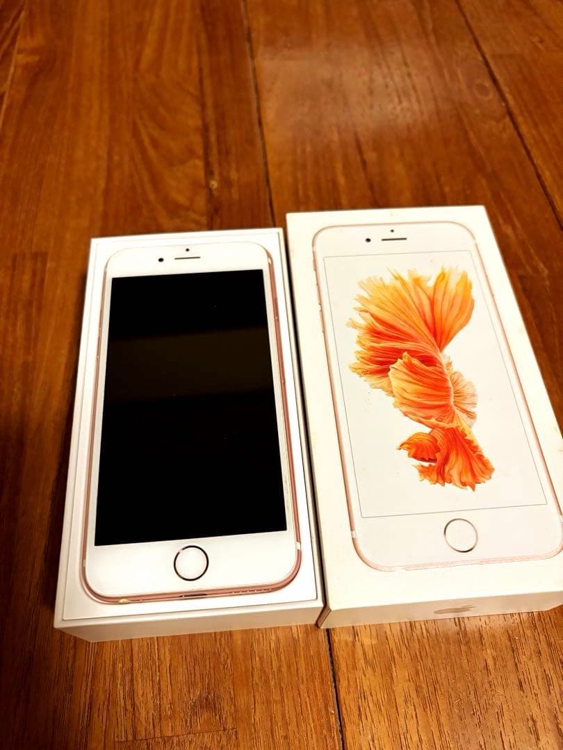 【極美品】iPhone 6s ローズゴールド64GB 付属品・箱あり
