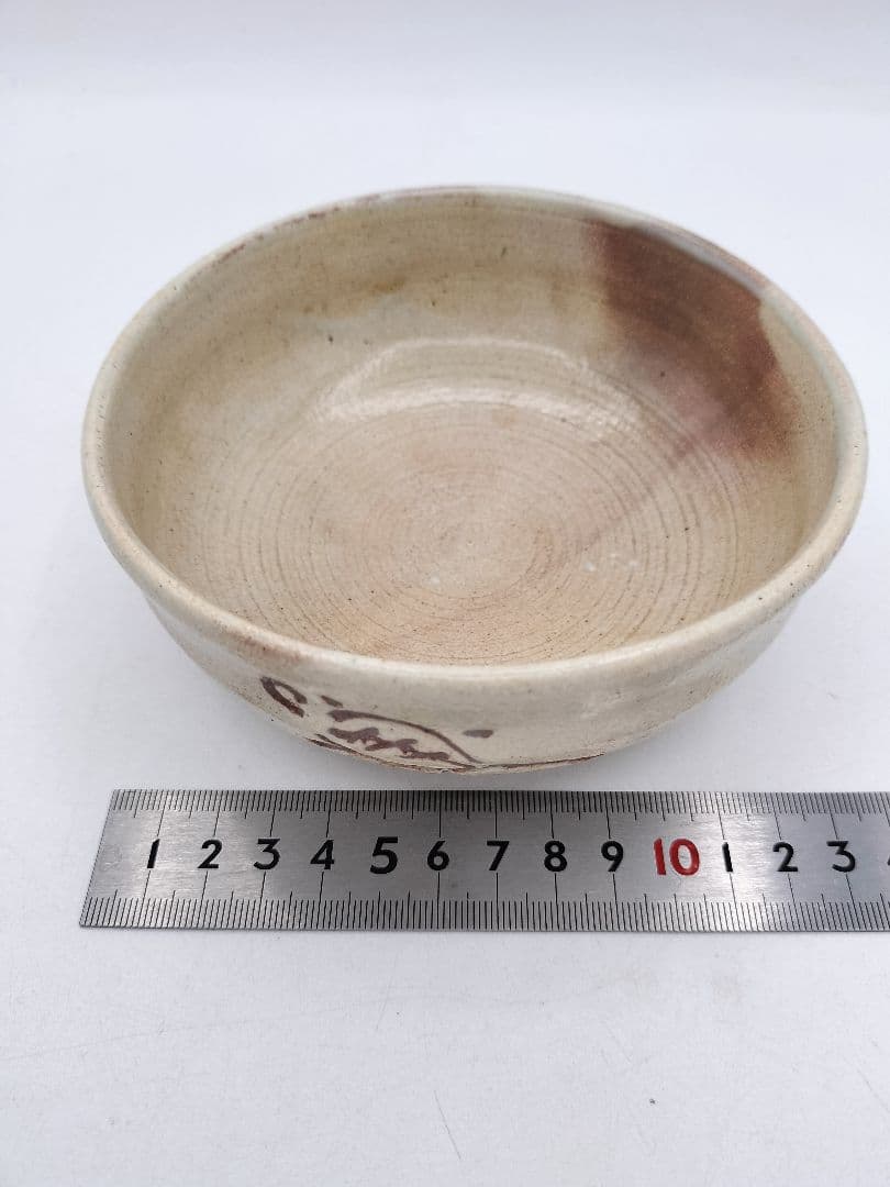 d231 合茶碗 粉引 亀 杉本貞光 木箱 茶道具 古物