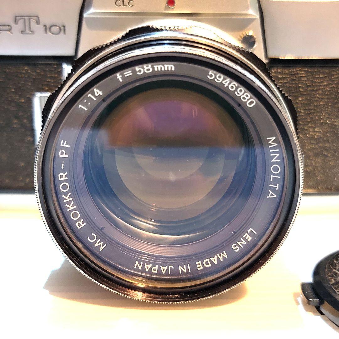 【美品 希少】MINOLTA SRT101 フィルムカメラ オールドカメラ