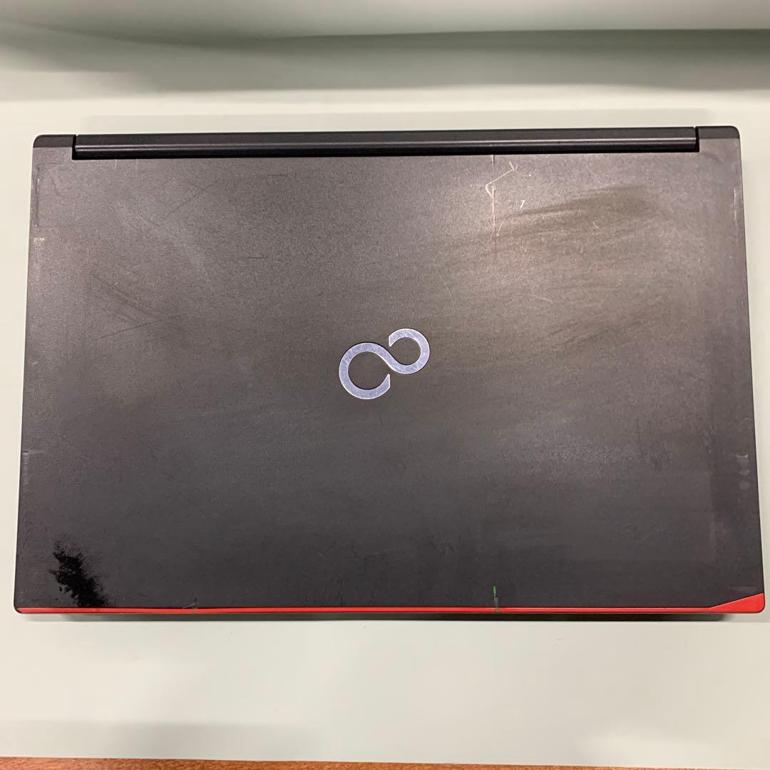 ノートパソコン美品 富士通　DVD Windows11