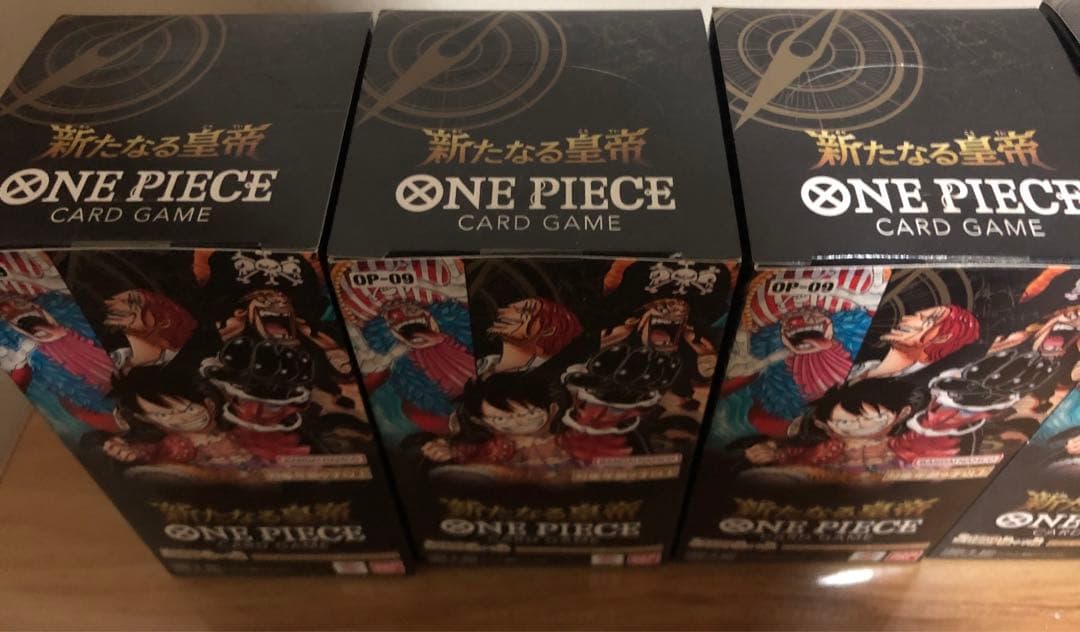 ONE PIECE カードゲーム新たなる皇帝 未開封 6BOX テープ付き