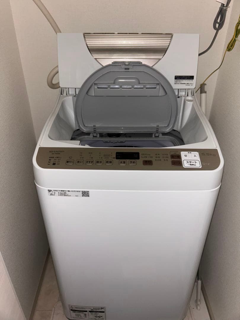 【2/14発送値下中】洗濯機【 SHARP WASH & DRY 2021年式】