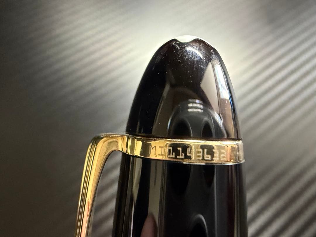 未使用に近い モンブラン ル・グラン 146 ブラック 中白 M 中字 万年筆