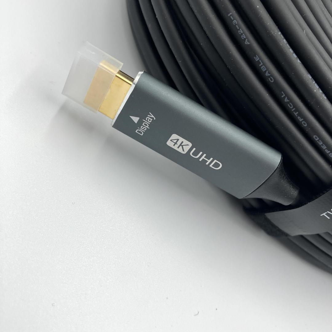 0210-02 美品 HDMI 光ファイバーケーブル 50M 4K