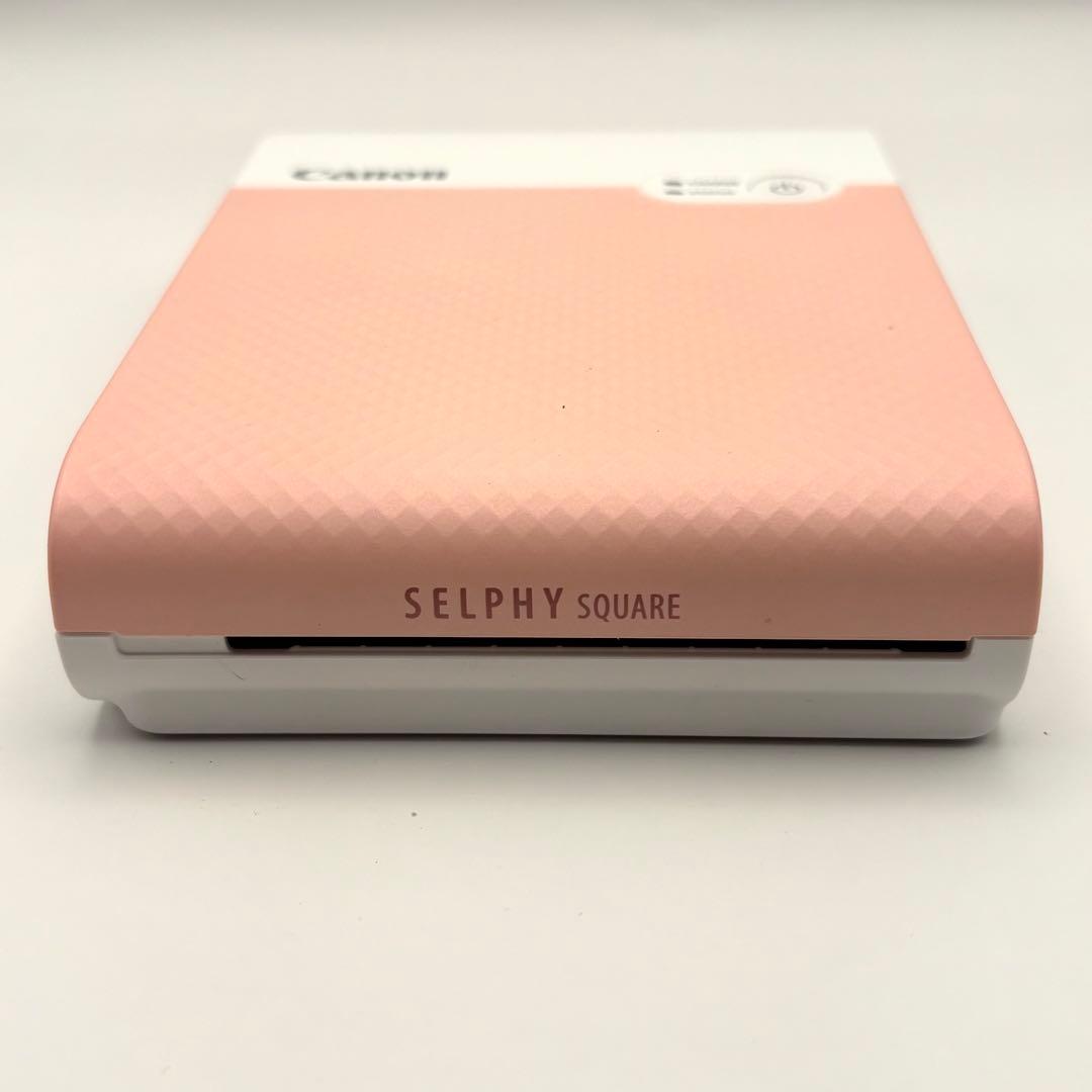 Canon SELPHY SQUARE QX10 ピンク 付属品あり