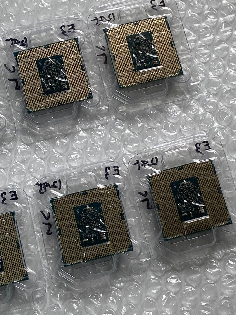 CPU INTEL XEON E3-1245V5 8枚 ジャンク