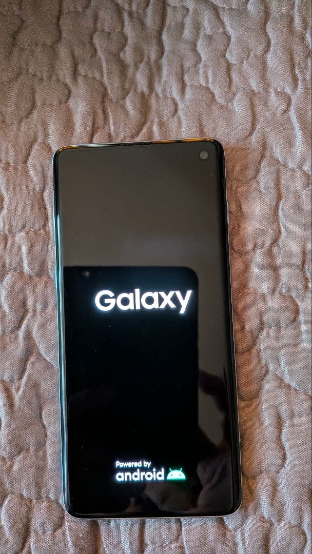 au Galaxy S10 ブルー