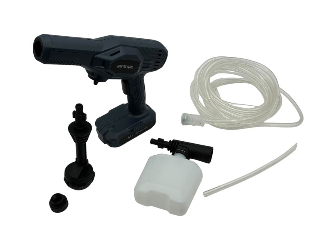 アイリスオーヤマ☆JHW-101 充電式ハンディウォッシャー グレー