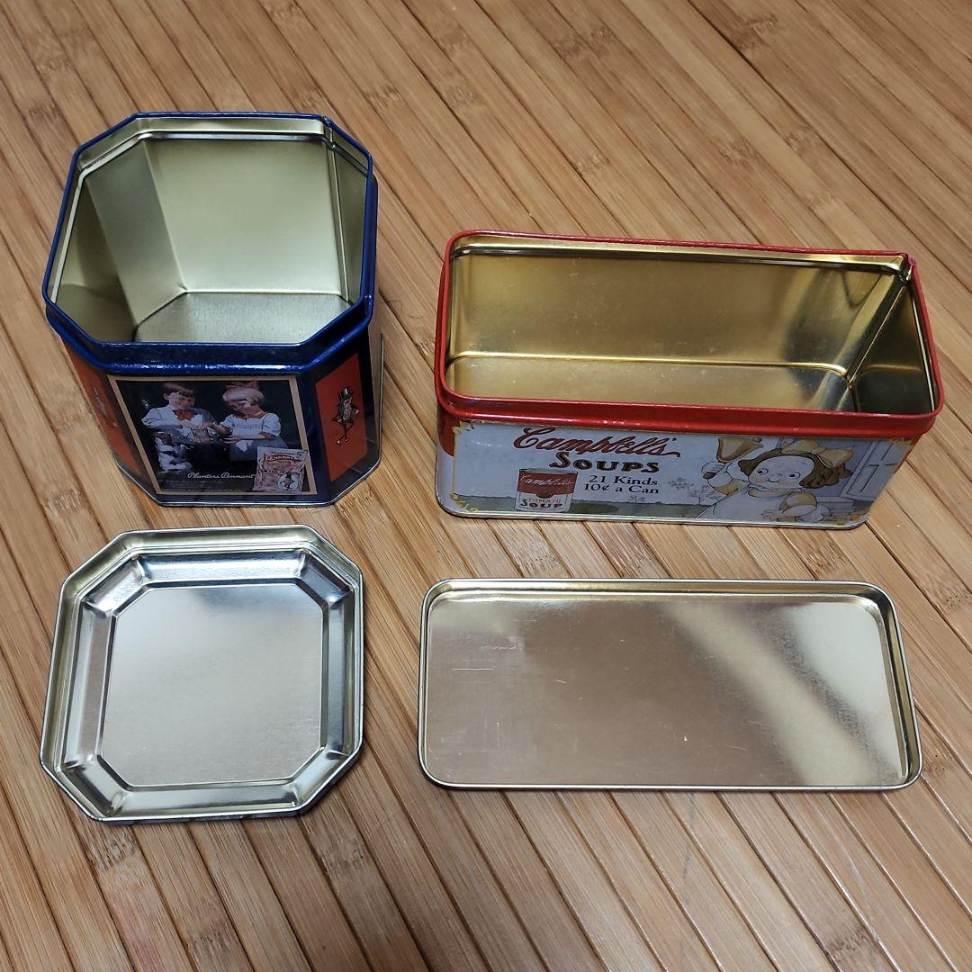 Bristolware TIN 缶 Campbell's planters
