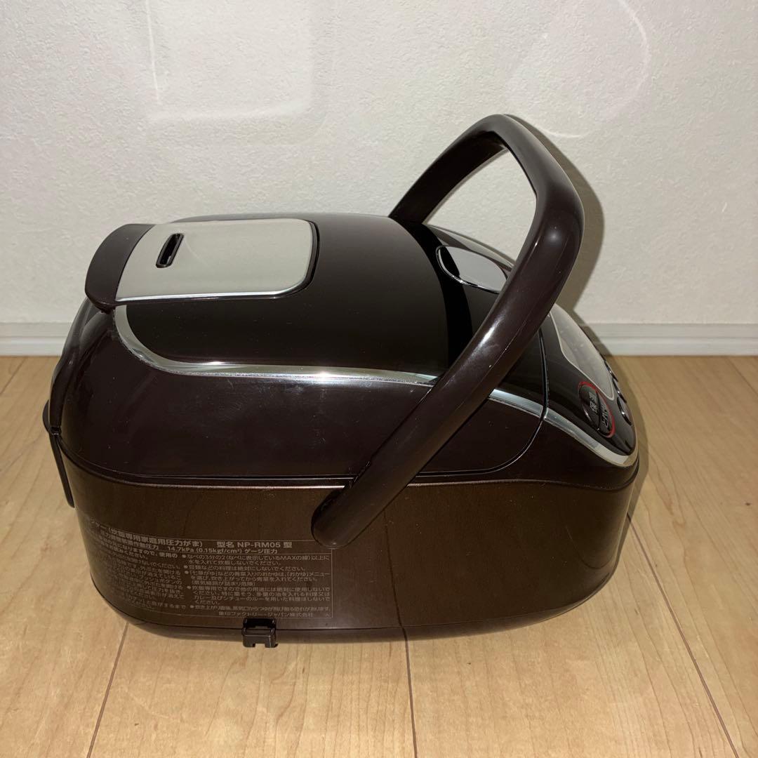 【美品】象印 圧力IH炊飯器 NP-RM05 3合炊き 白米/玄米/雑穀米対応
