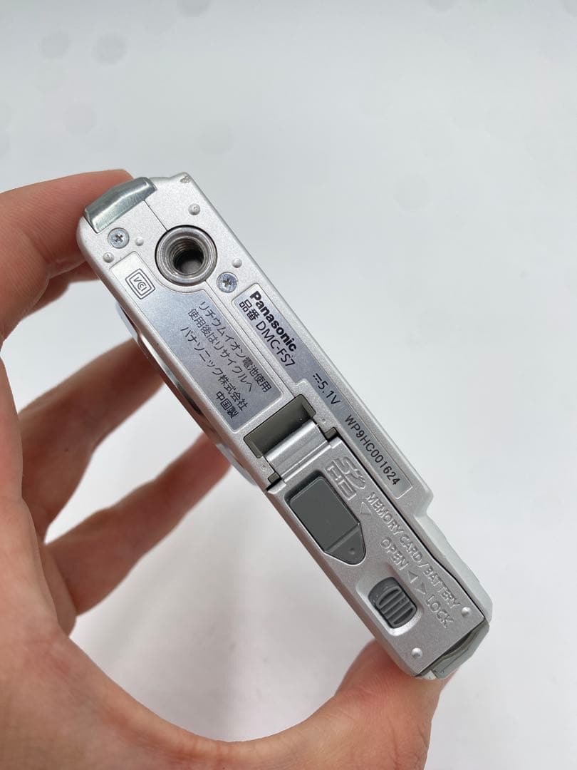 《動作確認済》中古 LUMIX　Panasonic DMC-FS7 デジカメ