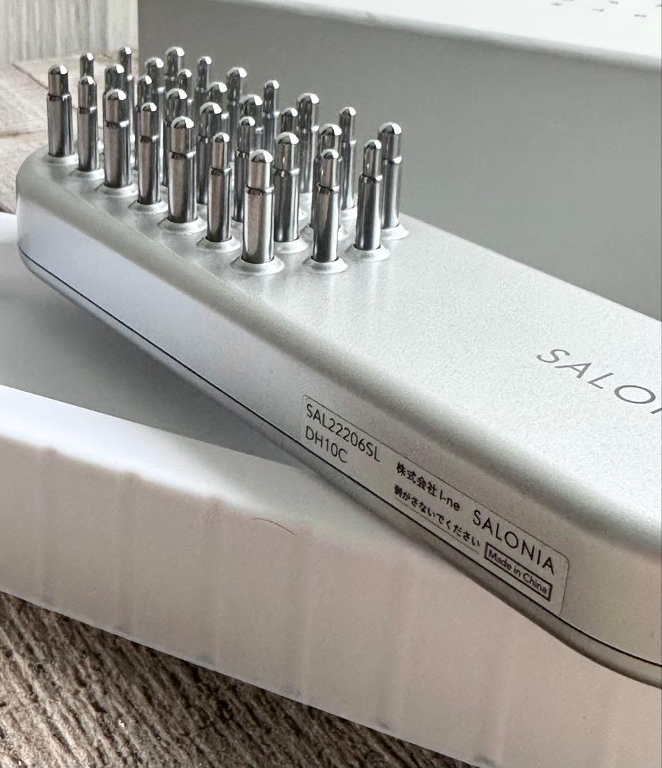 SALONIA サロニア EMS 電気ブラシ 電動頭皮ブラシ ◾️Amazon限定
