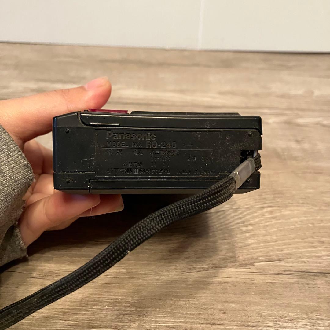 E-5 【ジャンク品】Panasonic パナソニック カセットレコーダー