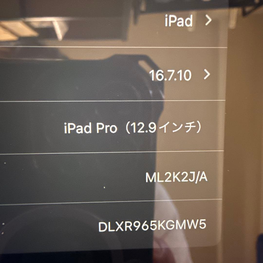 r*s様 ipad pro 初代 12.9 a1652 綺麗です。
