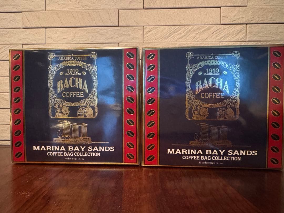 BachaCoffeeMarinaBaySandsコーヒーバッグコレクション2箱