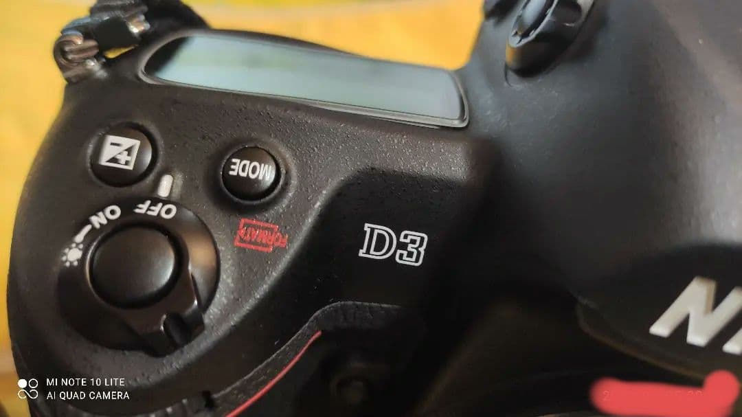 Nikon D3ジャンク品/NIKKORレンズ8.5/F1.4、MH-21セット