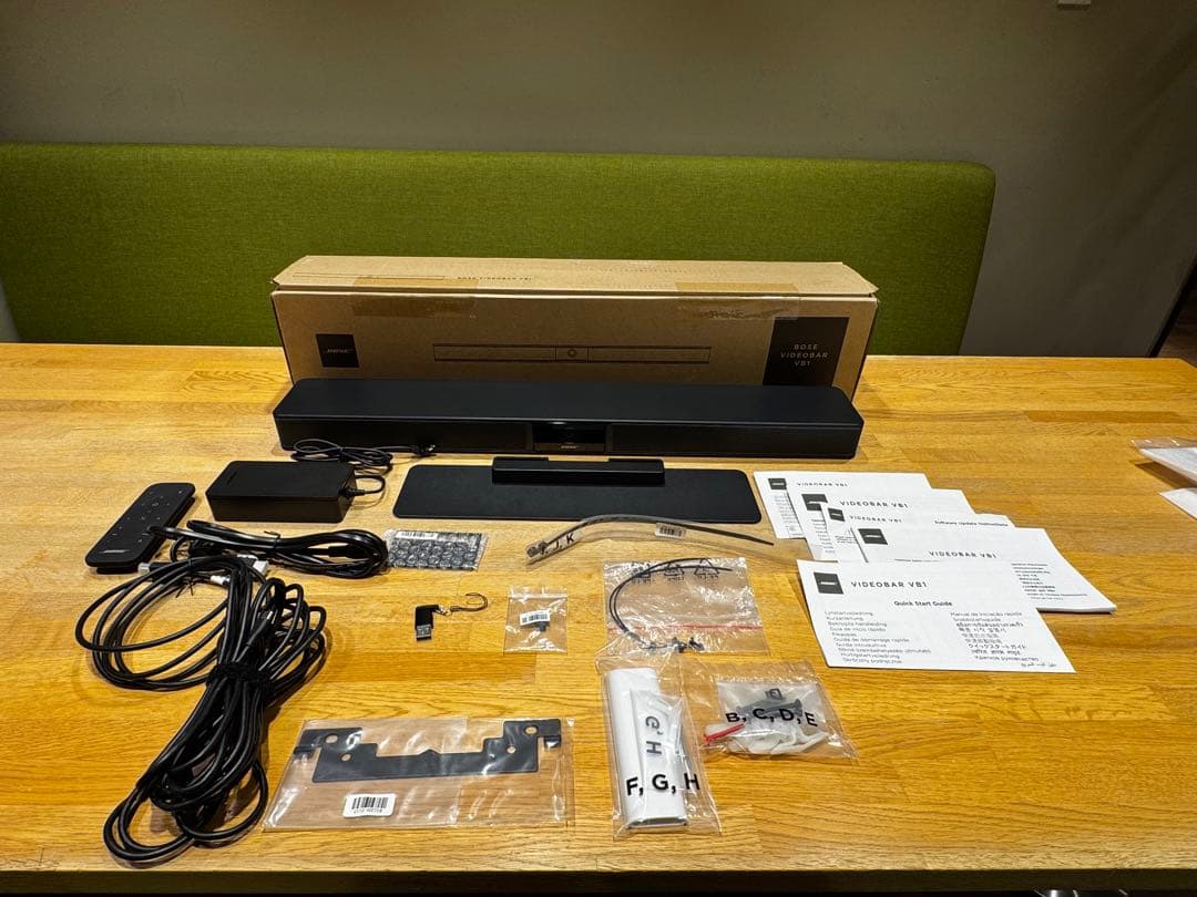 BOSE Videobar VB1 4K対応 会議用USB一体型