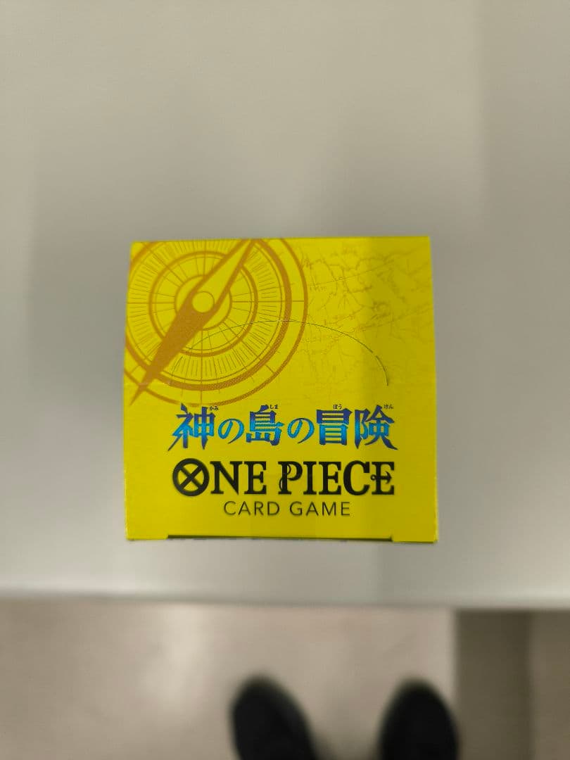 神の島の冒険 ONE PIECE CARD GAME テープ付きボックス