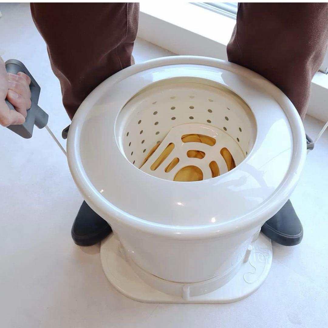 ミズキリスピナー　手動脱水機　衣類脱水機