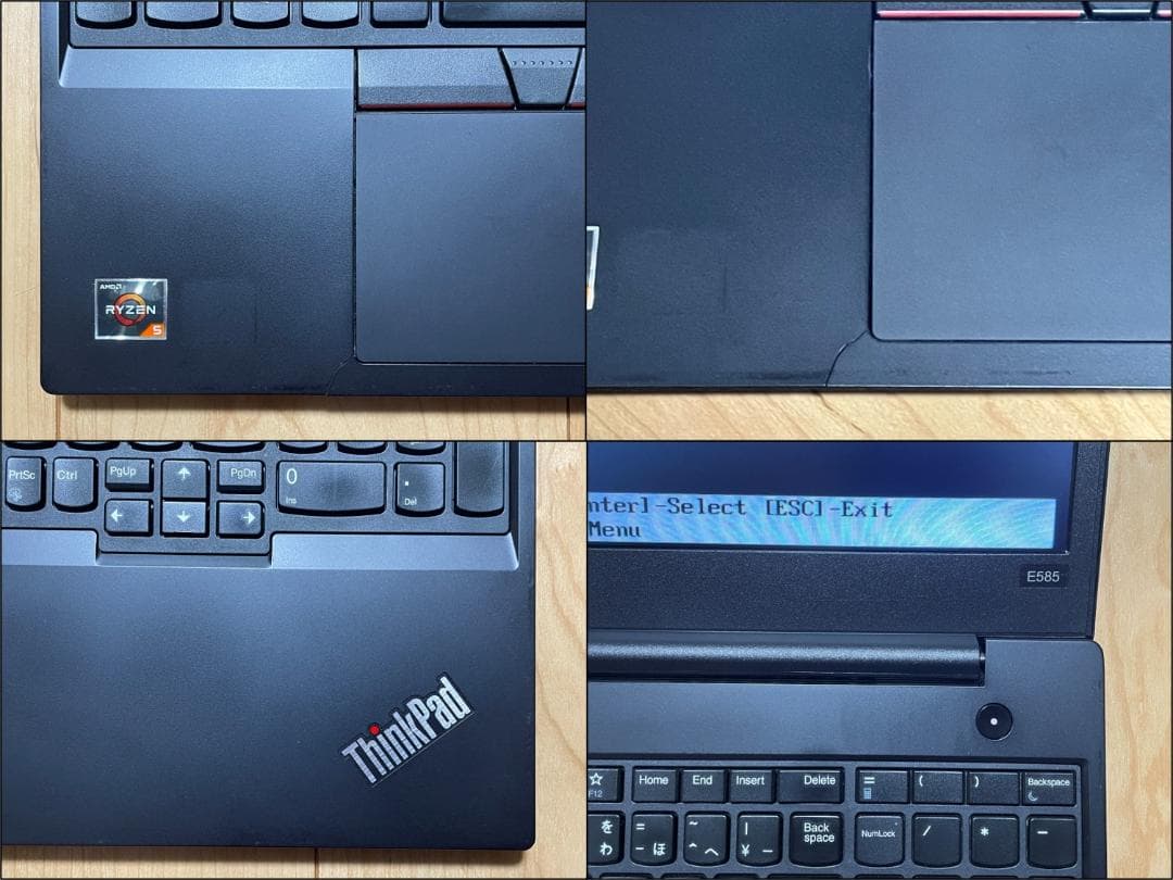 ThinkPad E585（Ryzen5 2500U）訳あり・ジャンク