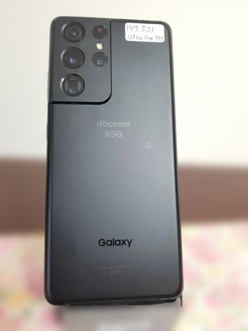 147美品 Galaxy S21 Ultra 5G SIMフリー256/12GB