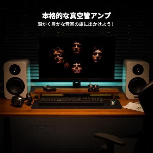 Fosi Audio P3 真空管 プリアンプ ヘッドホンアンプ 小型 ホー＜＞