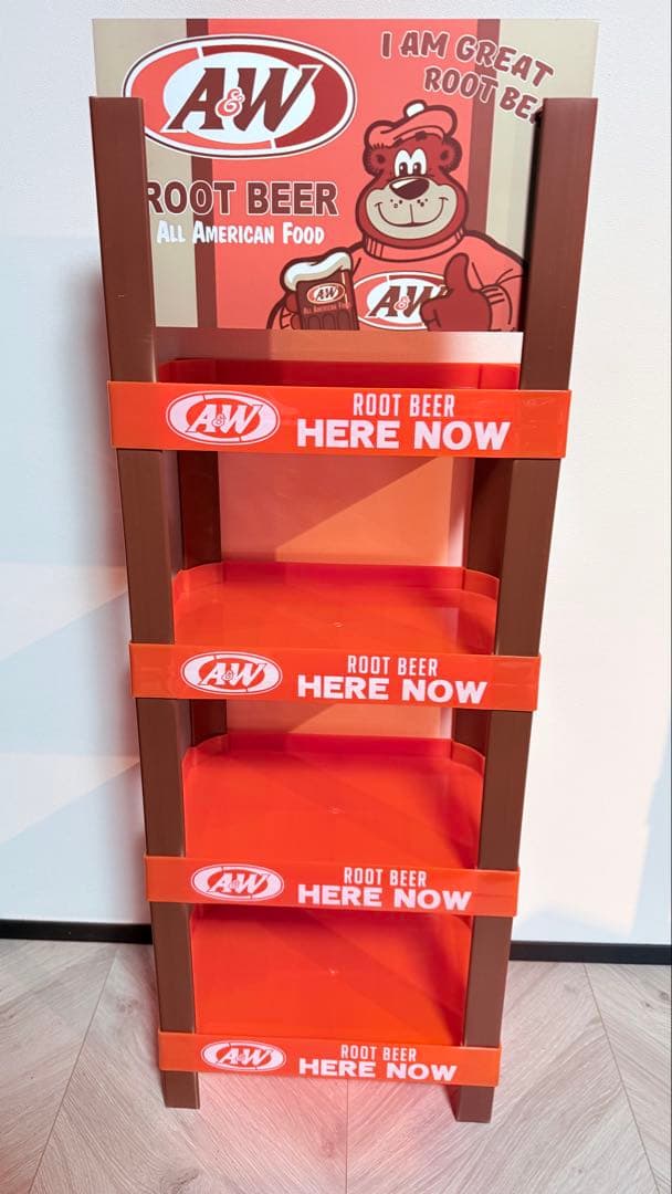 A&W ディスプレイスタンド 4段式　エンダー