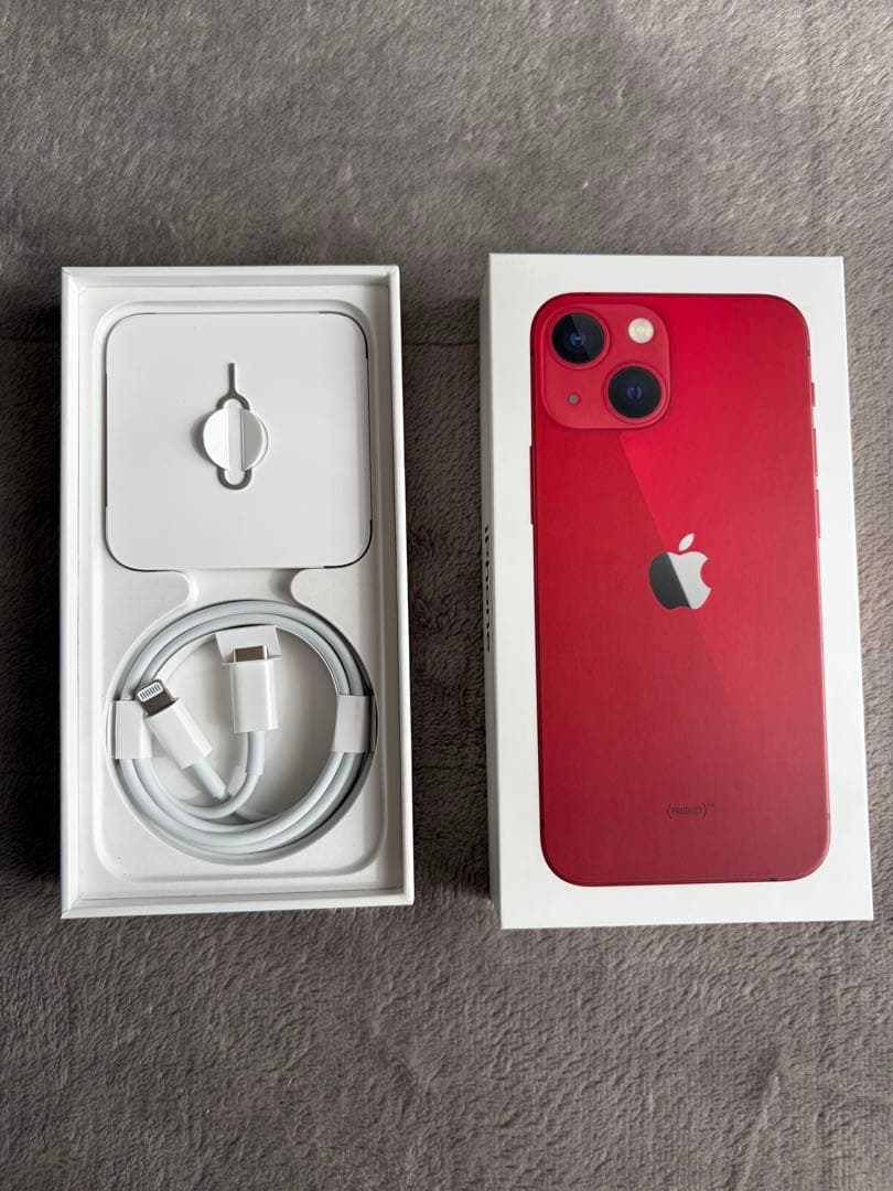 Apple iPhone 13 mini (PRODUCT RED) 本体