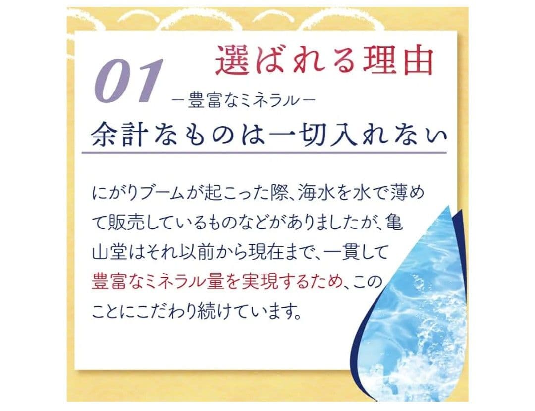 亀山堂 にがり温泉 にがり 入浴剤 スキンケア などに（ 4L ）×2個セット