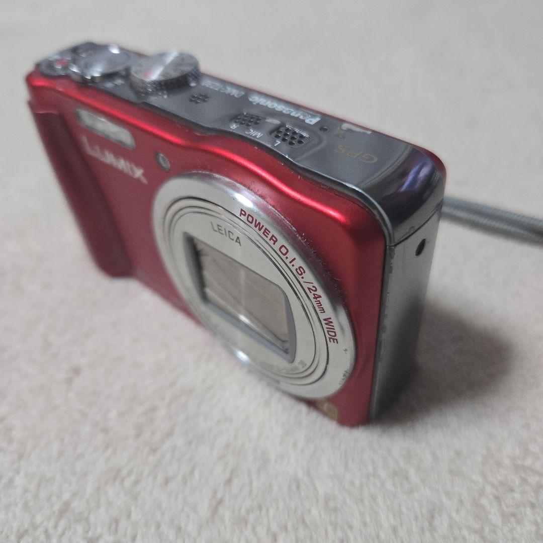 LUMIX DMC-TZ30 レッド 20倍ズーム 純正バッテリー·充電器付き