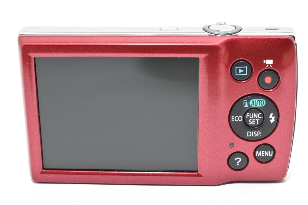 超美品 Canon IXY 130 コンパクトデジタルカメラ レッド キヤノン