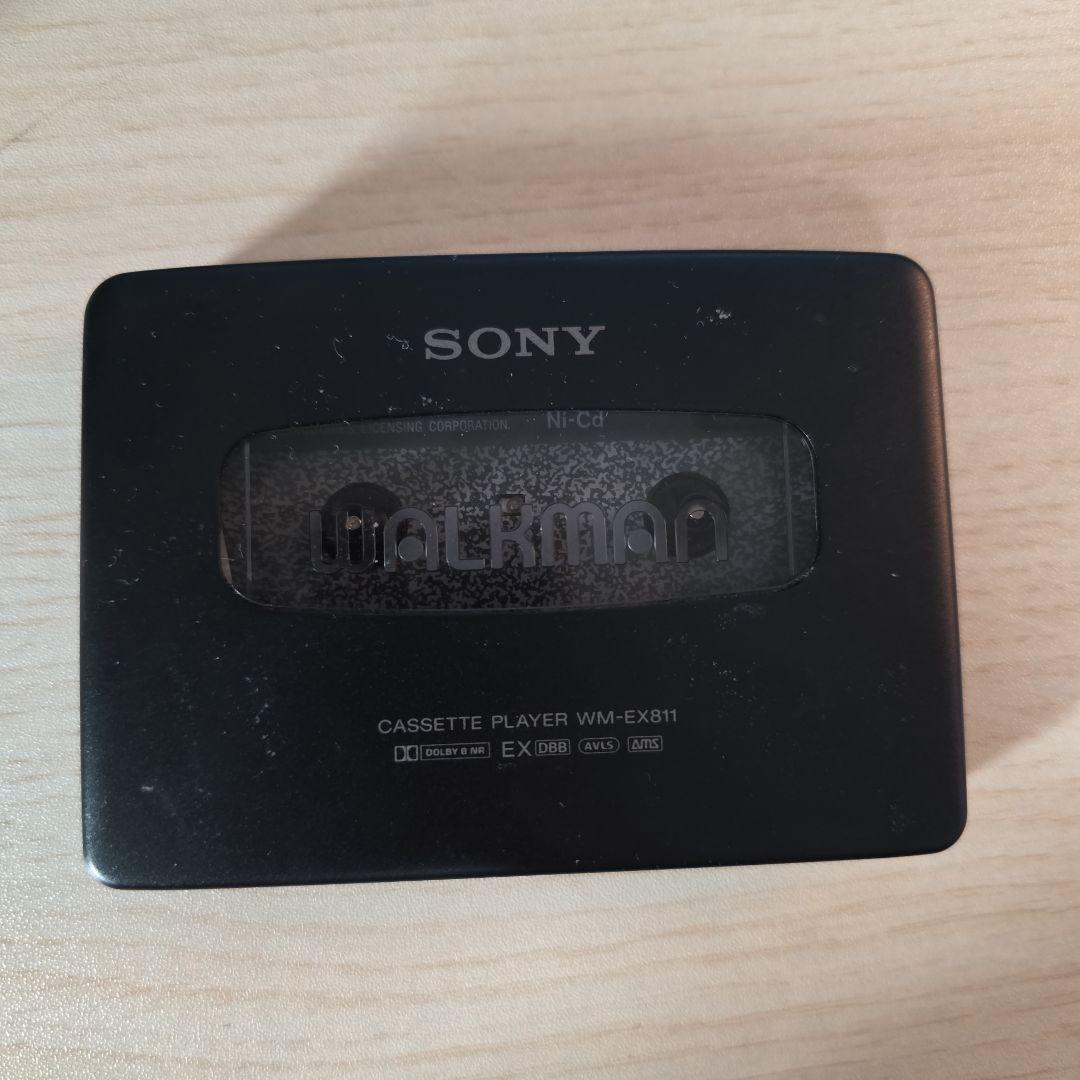 【動作のみ確認】SONY WM-EX811 カセットウォークマン 本体