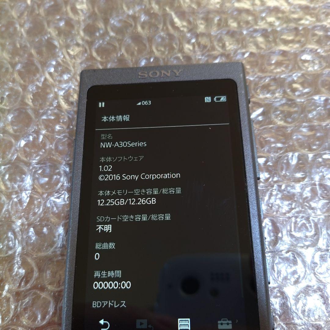 ソニーウォークマン NW−A35 管理ナンバー9806