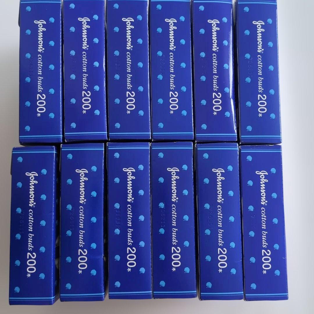 Johnson's cotton buds 200本×12箱セット