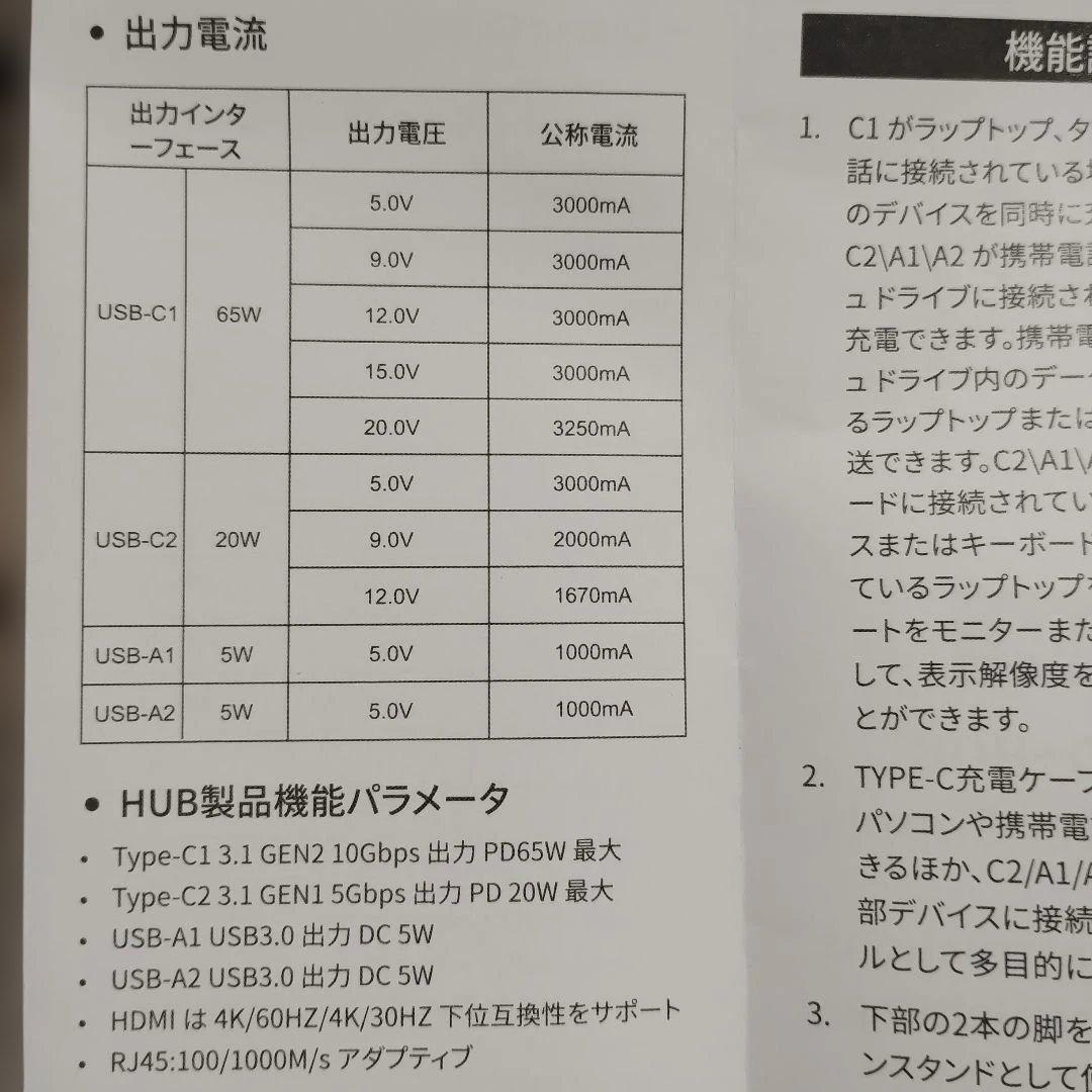COSANO 100Wドッキングステーション MacBook Proなどに