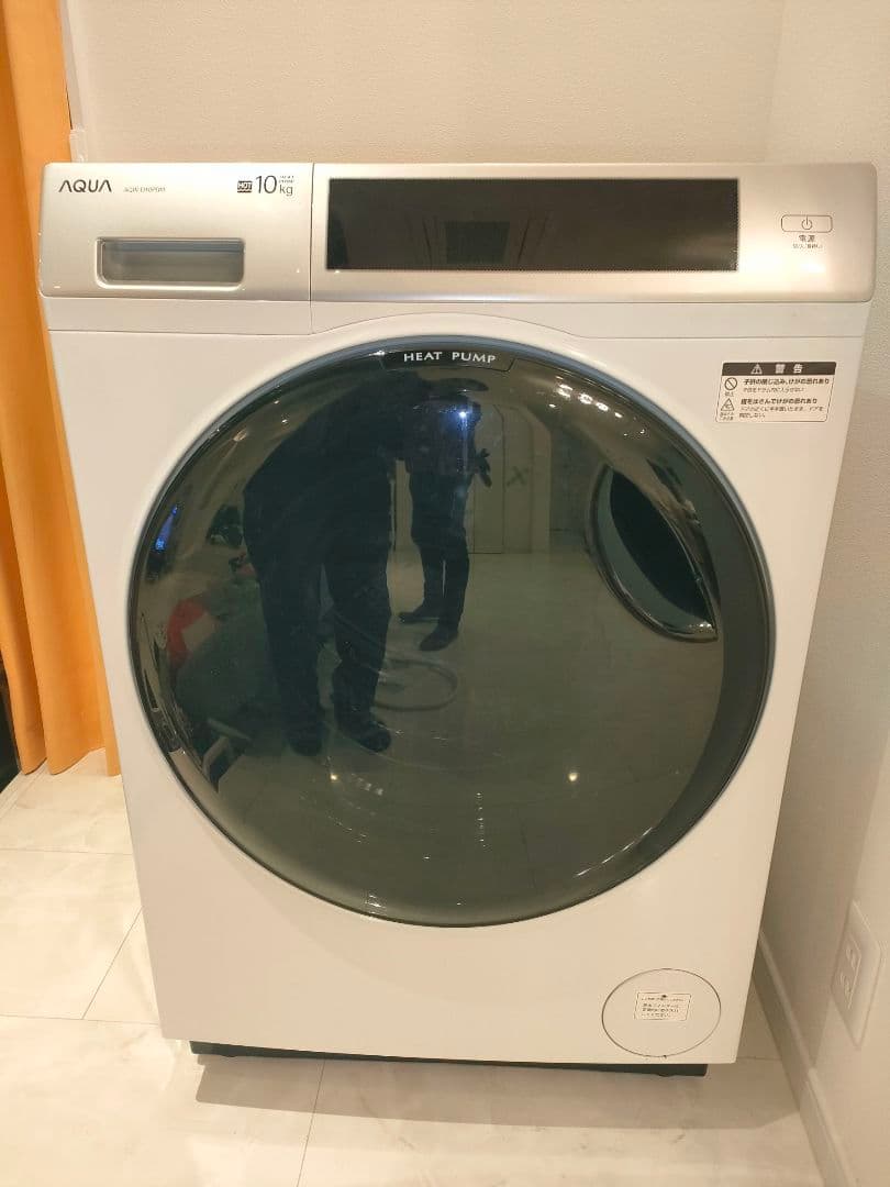 【2023年製】【10kg】AQUA ドラム式洗濯乾燥機 AQW-D10P-L
