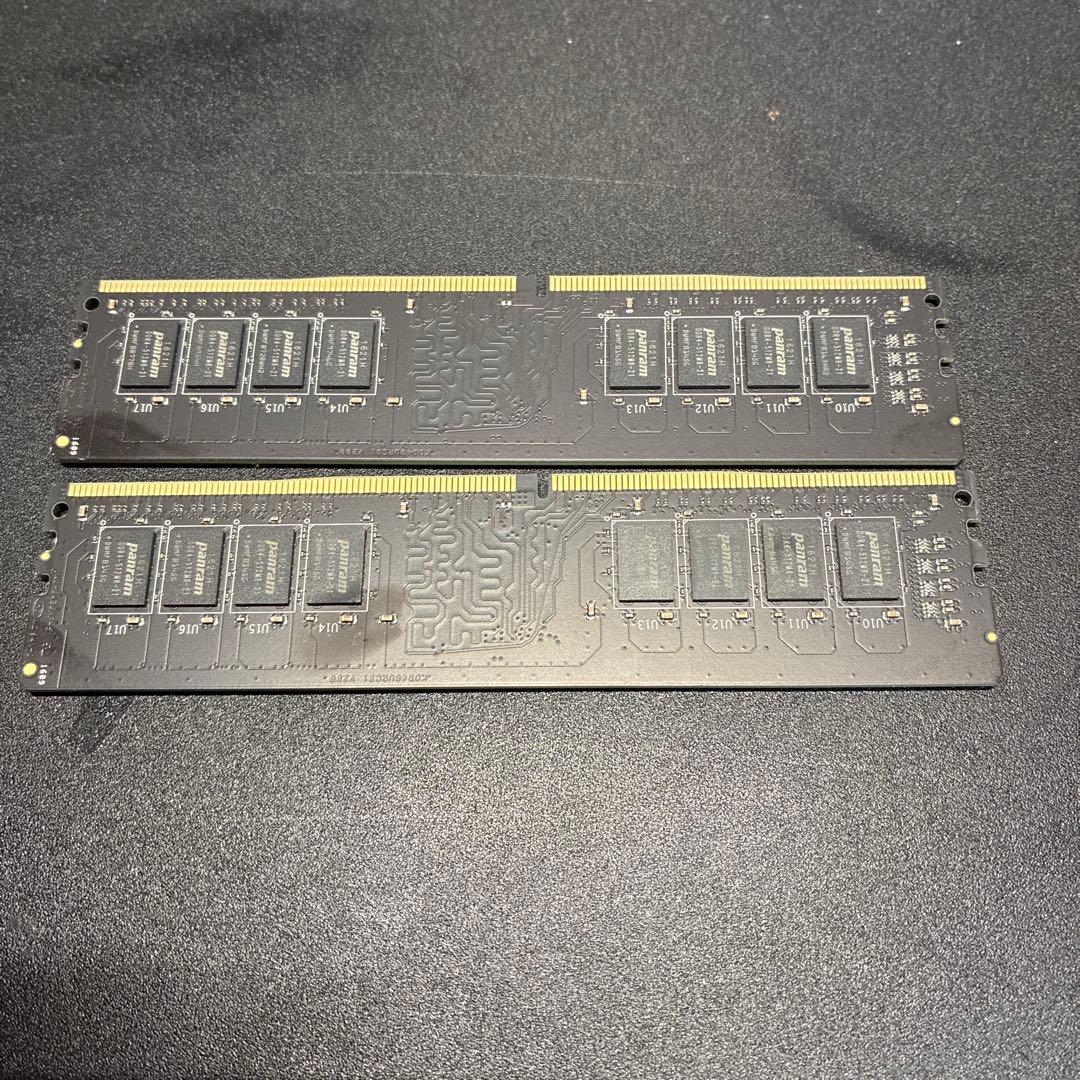 【爆速16GB】DDR4-2133 8GB×2枚組 Panram 実働品