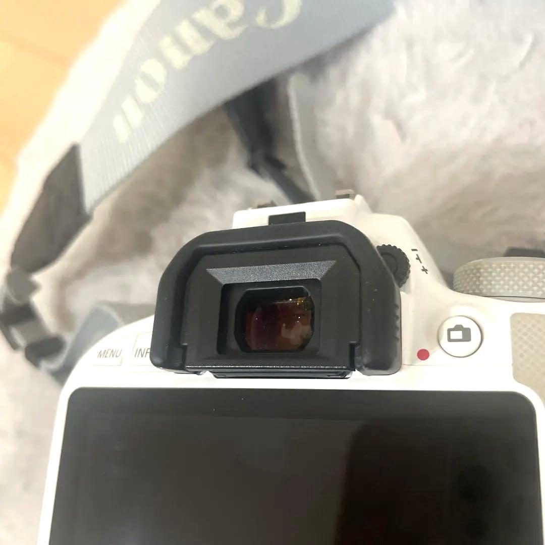 ★希少ホワイト★Canon EOS Kiss X7 レンズ2本セット