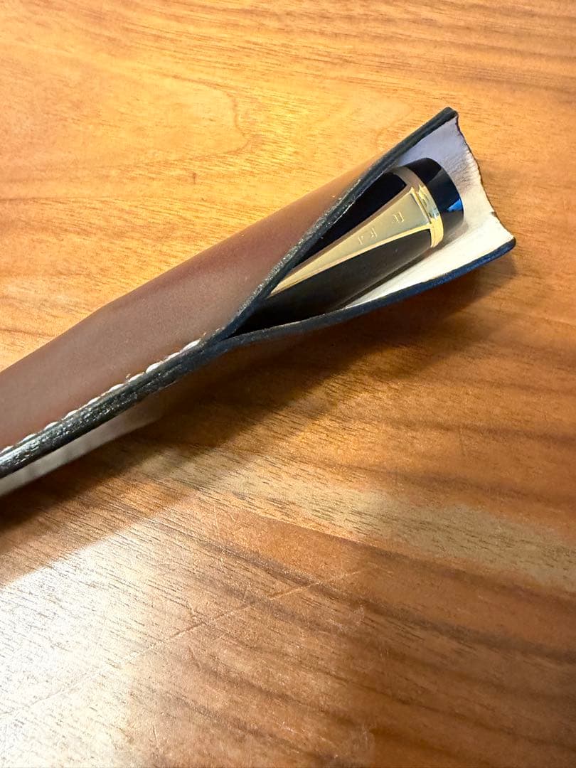 パイロット　カスタムurushi 専用ペンシース　国産コードバン