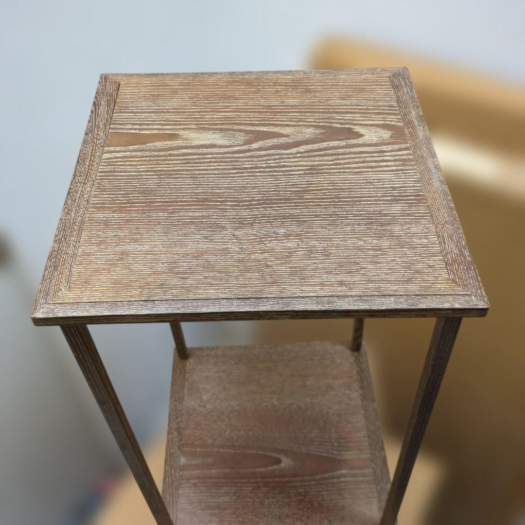桑小卓　組み立て式　木製　茶道具　茶道　お点前　棚　紙箱