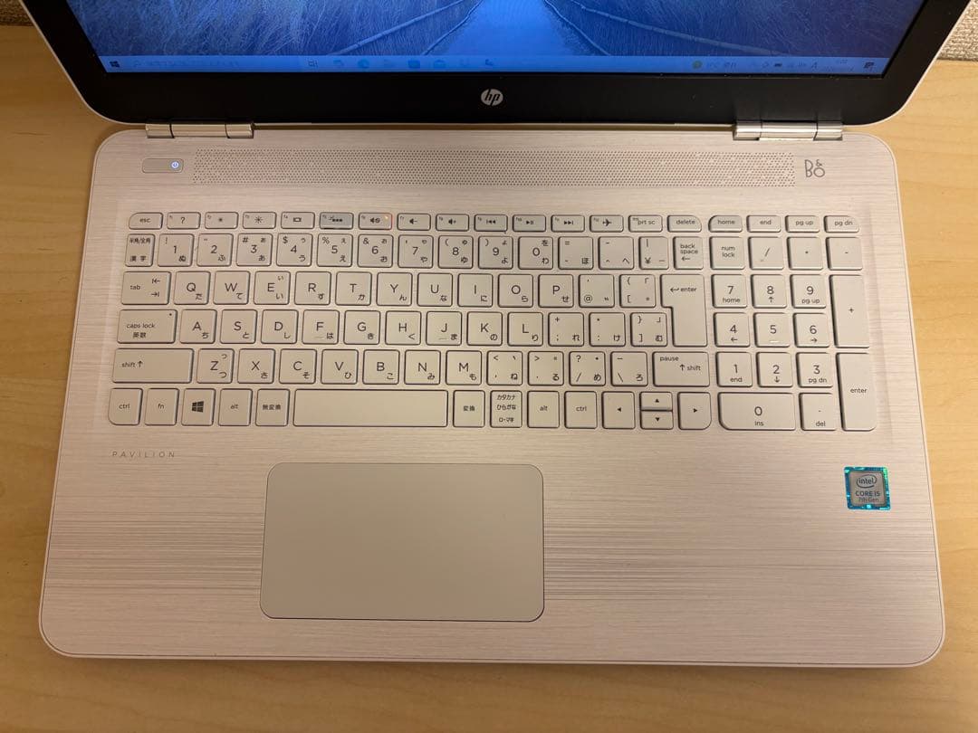 HP ノートパソコン 15.6インチ ホワイト　第7世代