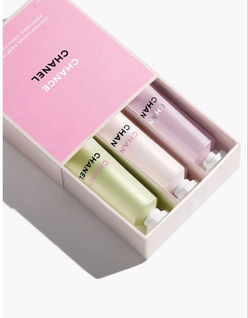 【新品 未使用】 CHANELチャンス クレーム マン ハンドクリーム3本セット