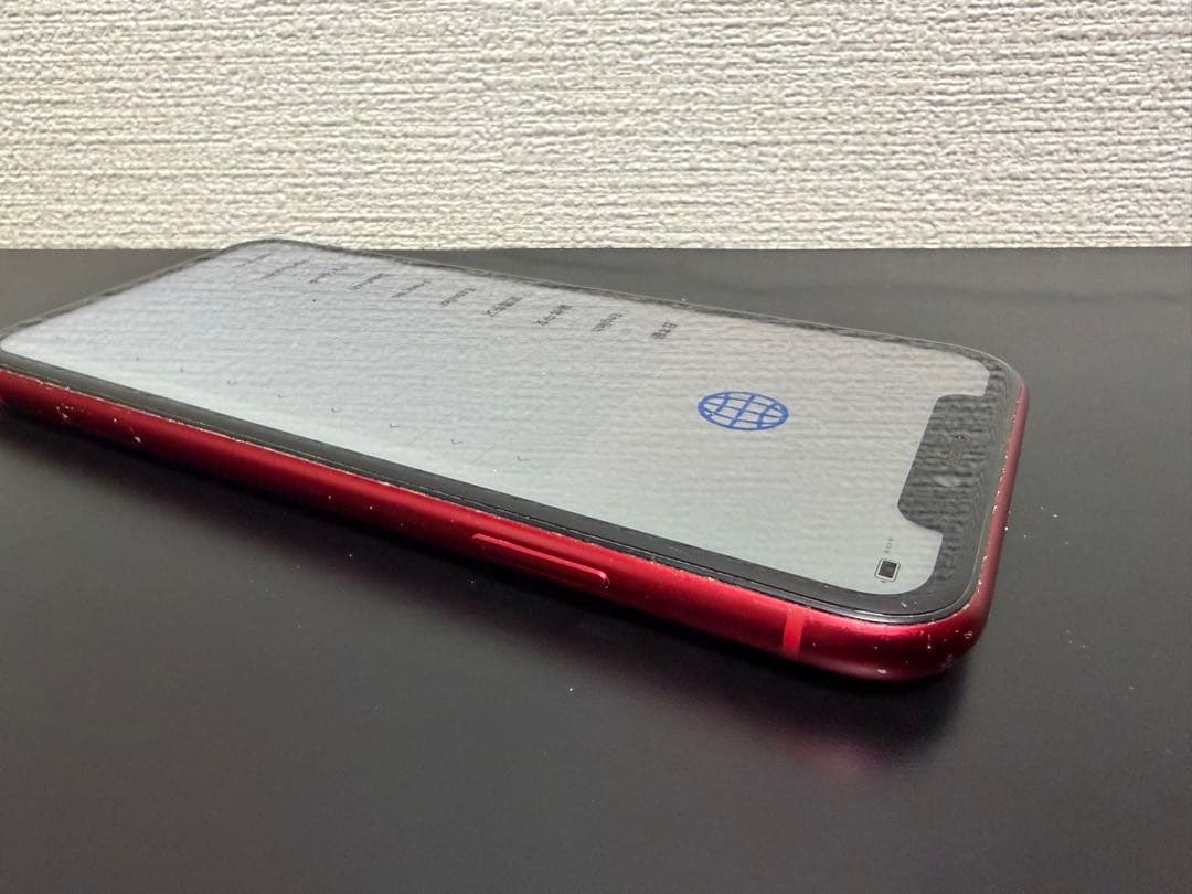 iPhone11／128GB／SIM解除済／レッド／箱なし／本体のみ